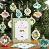 Lovepop Advent Calendars|Decor|12 Days of Christmas Merry Ornament Set