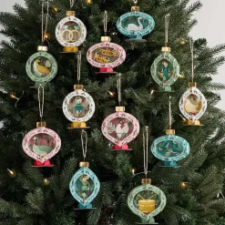 Lovepop Advent Calendars|Decor|12 Days of Christmas Merry Ornament Set