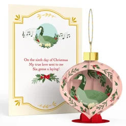 Lovepop Advent Calendars|Decor|12 Days of Christmas Merry Ornament Set