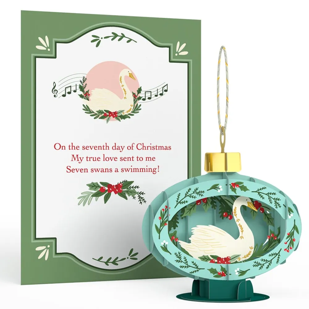 Lovepop Advent Calendars|Decor|12 Days of Christmas Merry Ornament Set