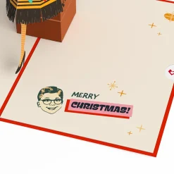 Lovepop Greeting Cards|Christmas 12/25|A Christmas Story Holiday Leg Lamp Pop-Up Card