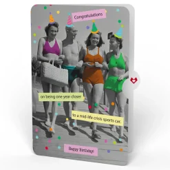 Lovepop Birthday|Act Like It's Your Birthday Butterflies Pop-Up Card and Sentiment Set for Any Woman