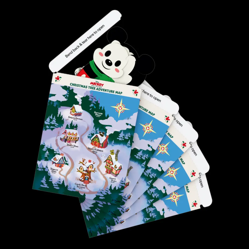 Lovepop Advent Calendars|Christmas 12/25|Advent Calendar: Disney's Mickey and Friends Christmas Tree Adventure