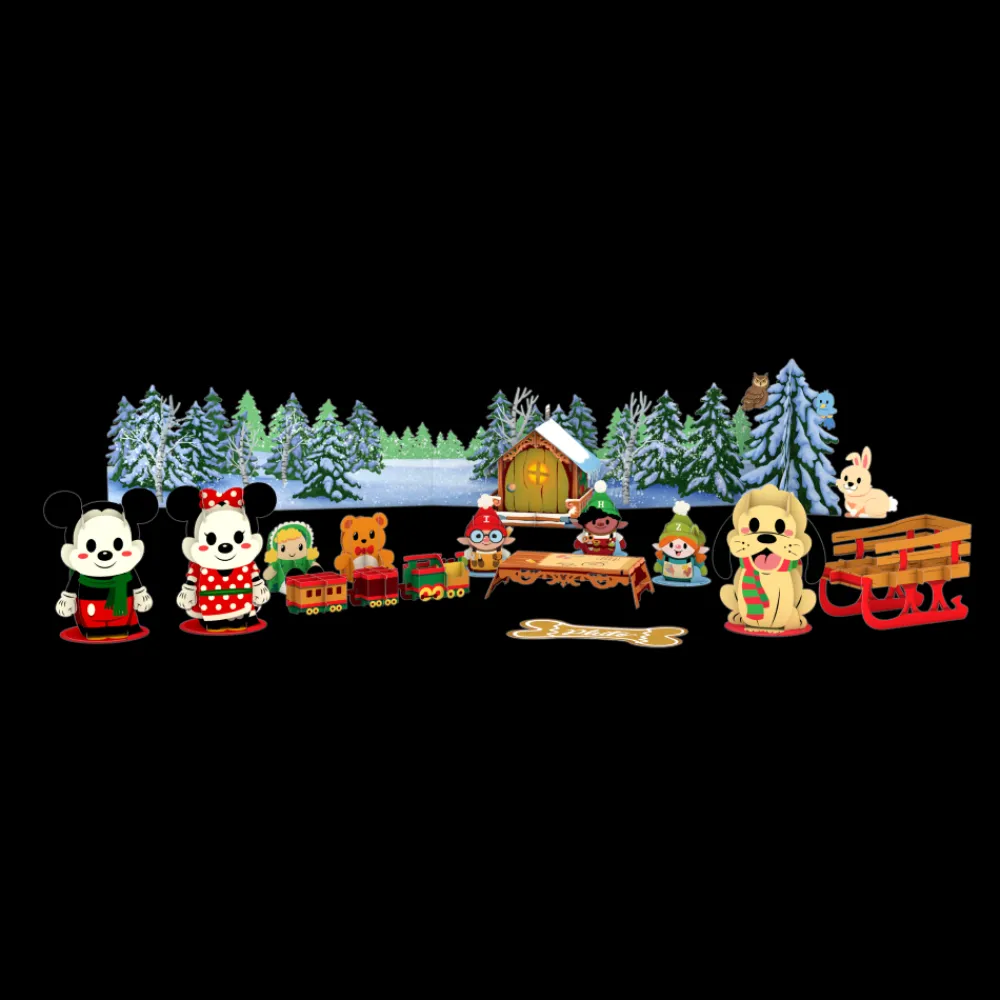 Lovepop Advent Calendars|Christmas 12/25|Advent Calendar: Disney's Mickey and Friends Christmas Tree Adventure