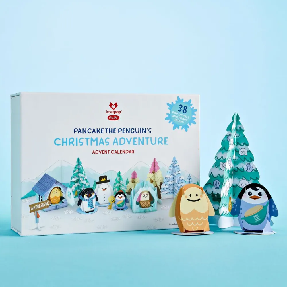 Lovepop Advent Calendars|Christmas 12/25|Advent Calendar: Pancake the Penguin's Christmas Adventure