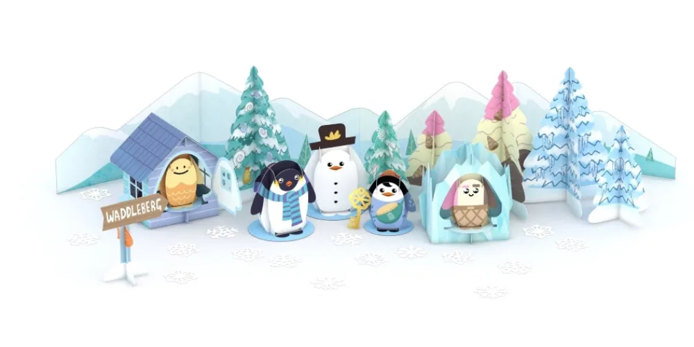 Lovepop Advent Calendars|Christmas 12/25|Advent Calendar: Pancake the Penguin's Christmas Adventure