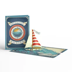 Lovepop Congratulations|Retirement|Adventure Awaits Retirement Pop-Up Card