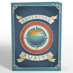 Lovepop Congratulations|Retirement|Adventure Awaits Retirement Pop-Up Card