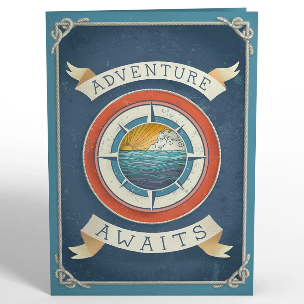 Lovepop Congratulations|Retirement|Adventure Awaits Retirement Pop-Up Card