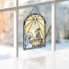 Lovepop Suncatcher Cards|Decor|All Is Calm Nativity Suncatcher Card
