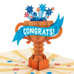 Lovepop Congratulations|Graduation|Amazing Congrats Trophy: Paperpop® Card