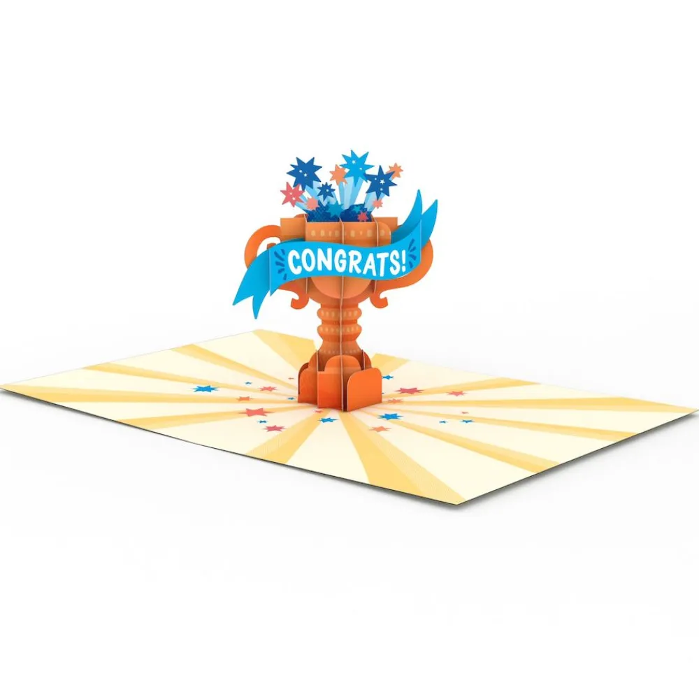 Lovepop Congratulations|Graduation|Amazing Congrats Trophy: Paperpop® Card