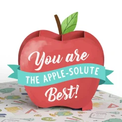 Lovepop Just Because|Thank You|Amazing Teacher Apple Pop-Up Card