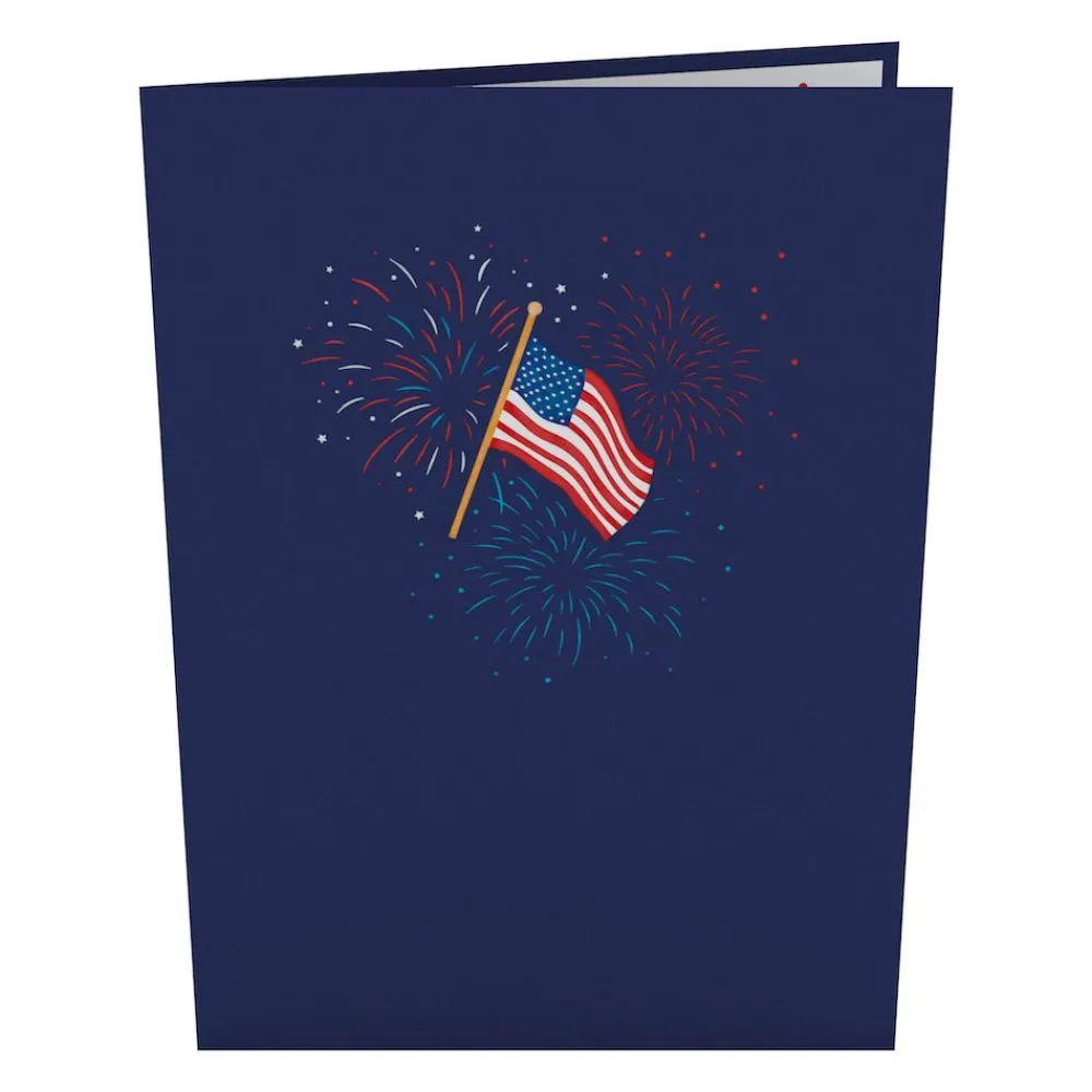 Lovepop Independence Day 7/4|Americana Basket Pop-Up Card
