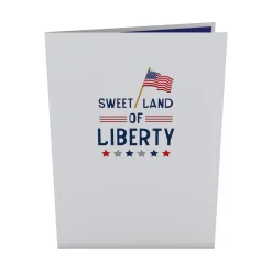 Lovepop Independence Day 7/4|Americana Truck Pop-Up Card