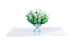 Lovepop Greeting Cards|Anniversary|Anniversary Lily of the Valley Pop-Up Card