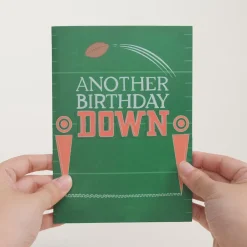 Lovepop Greeting Cards|Birthday|Another Birthday Down Football Pop-Up Card