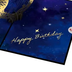 Lovepop Birthday|Her|Aquarius Zodiac Birthday Pop-Up Card