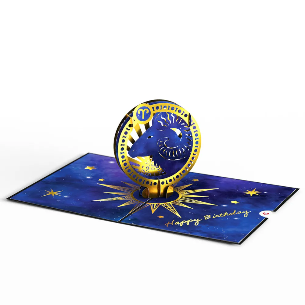 Lovepop Birthday|Her|Aries Zodiac Birthday Pop-Up Card