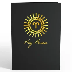 Lovepop Birthday|Her|Aries Zodiac Birthday Pop-Up Card