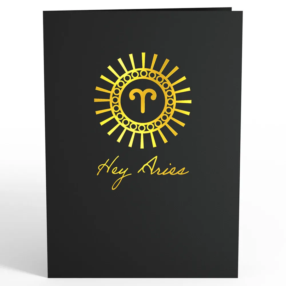 Lovepop Birthday|Her|Aries Zodiac Birthday Pop-Up Card