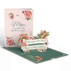 Lovepop Greeting Cards|Mother'S Day 5/11|At Least You Don't Have Ugly Children Mother's Day Pop-Up Card