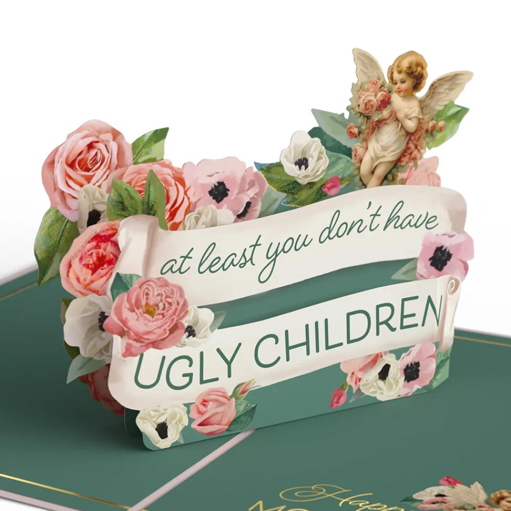 Lovepop Greeting Cards|Mother'S Day 5/11|At Least You Don't Have Ugly Children Mother's Day Pop-Up Card