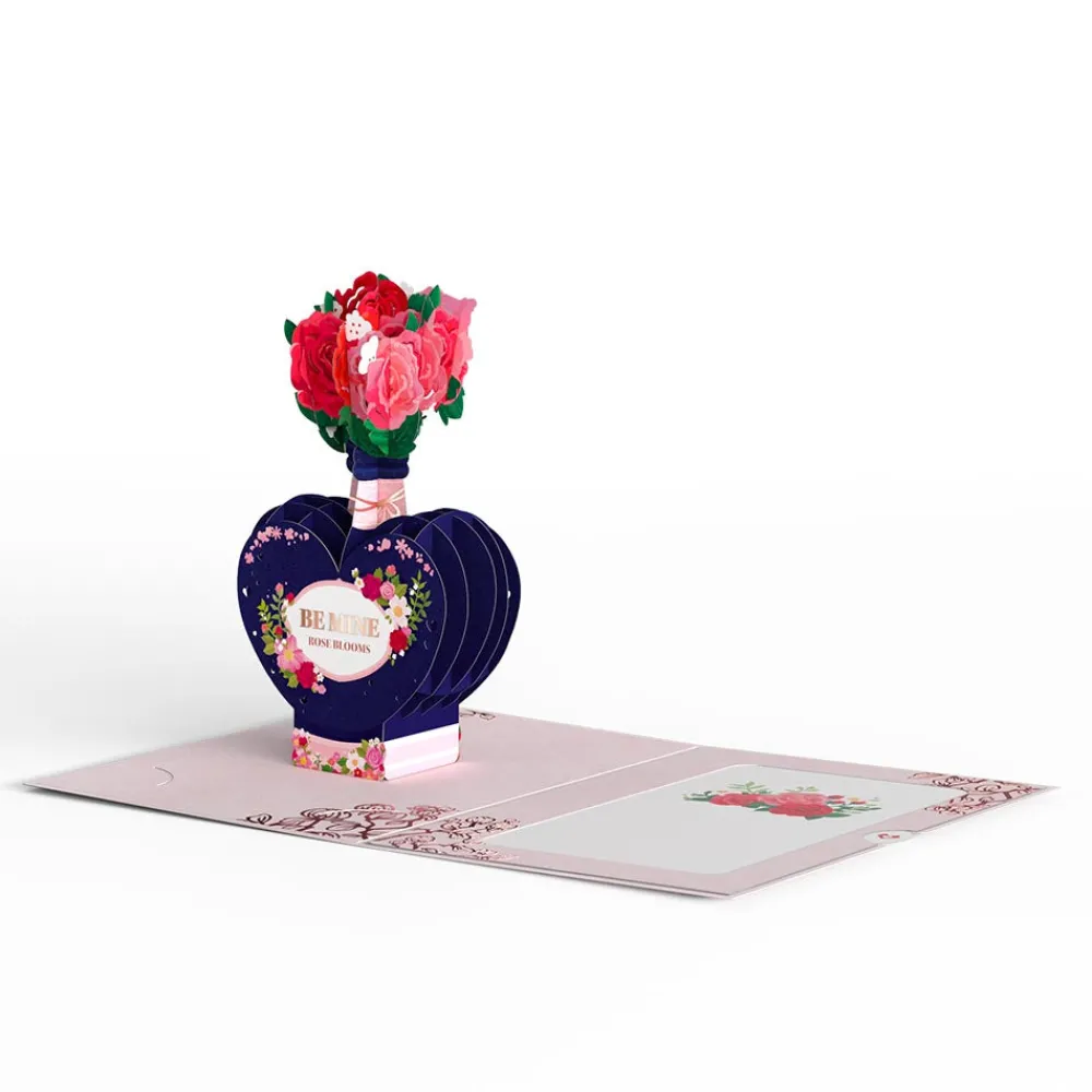 Lovepop Pop-Up Bouquets|Valentine'S Day 2/14|Be Mine Pop-Up Card with Mini Potion Bouquet