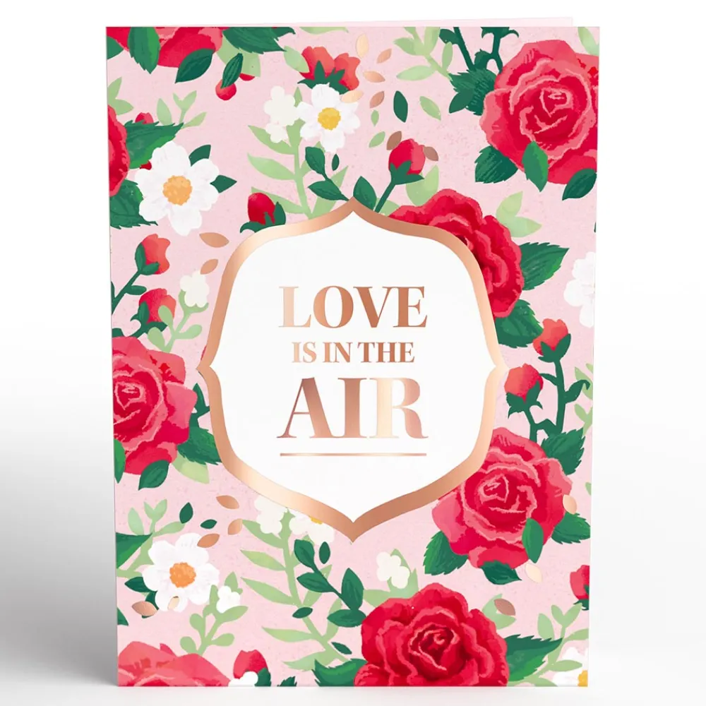 Lovepop Pop-Up Bouquets|Valentine'S Day 2/14|Be Mine Pop-Up Card with Mini Potion Bouquet