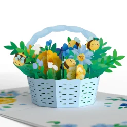 Lovepop Greeting Cards|Just Because|Beelieve Bee-utiful Flower Patch Pop-Up Card