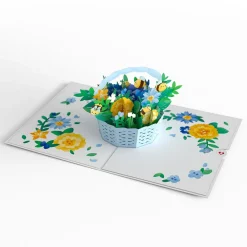 Lovepop Greeting Cards|Just Because|Beelieve Bee-utiful Flower Patch Pop-Up Card