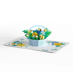 Lovepop Greeting Cards|Just Because|Beelieve Bee-utiful Flower Patch Pop-Up Card