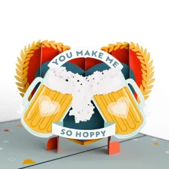 Lovepop Greeting Cards|Valentine'S Day 2/14|Beer My Valentine Funny Valentine's Day Pop-Up Card