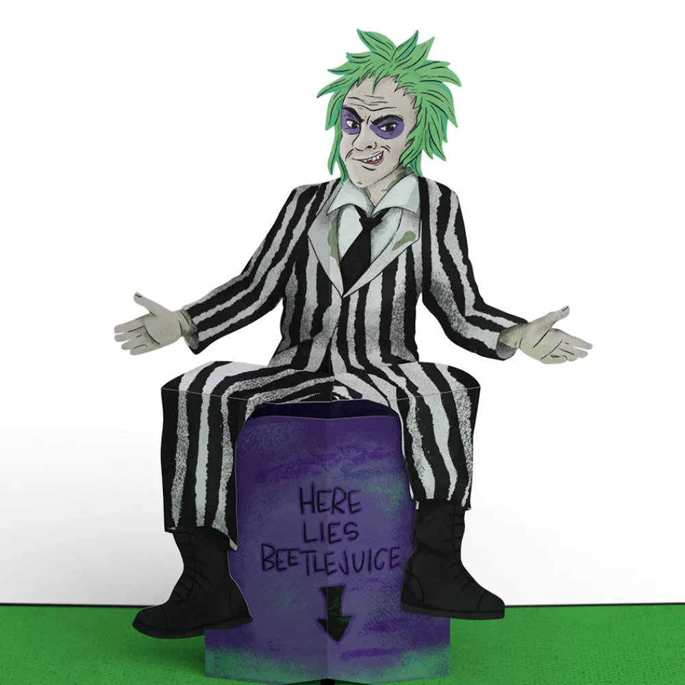 Lovepop Birthday|Halloween 10/31|Beetlejuice Birthday! Birthday! Birthday! Pop-Up Card