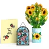 Lovepop Pop-Up Bouquets|Card & Gift Bundles|Berry Sweet Birthday Suncatcher Card & Pop-Up Bouquet Bundle