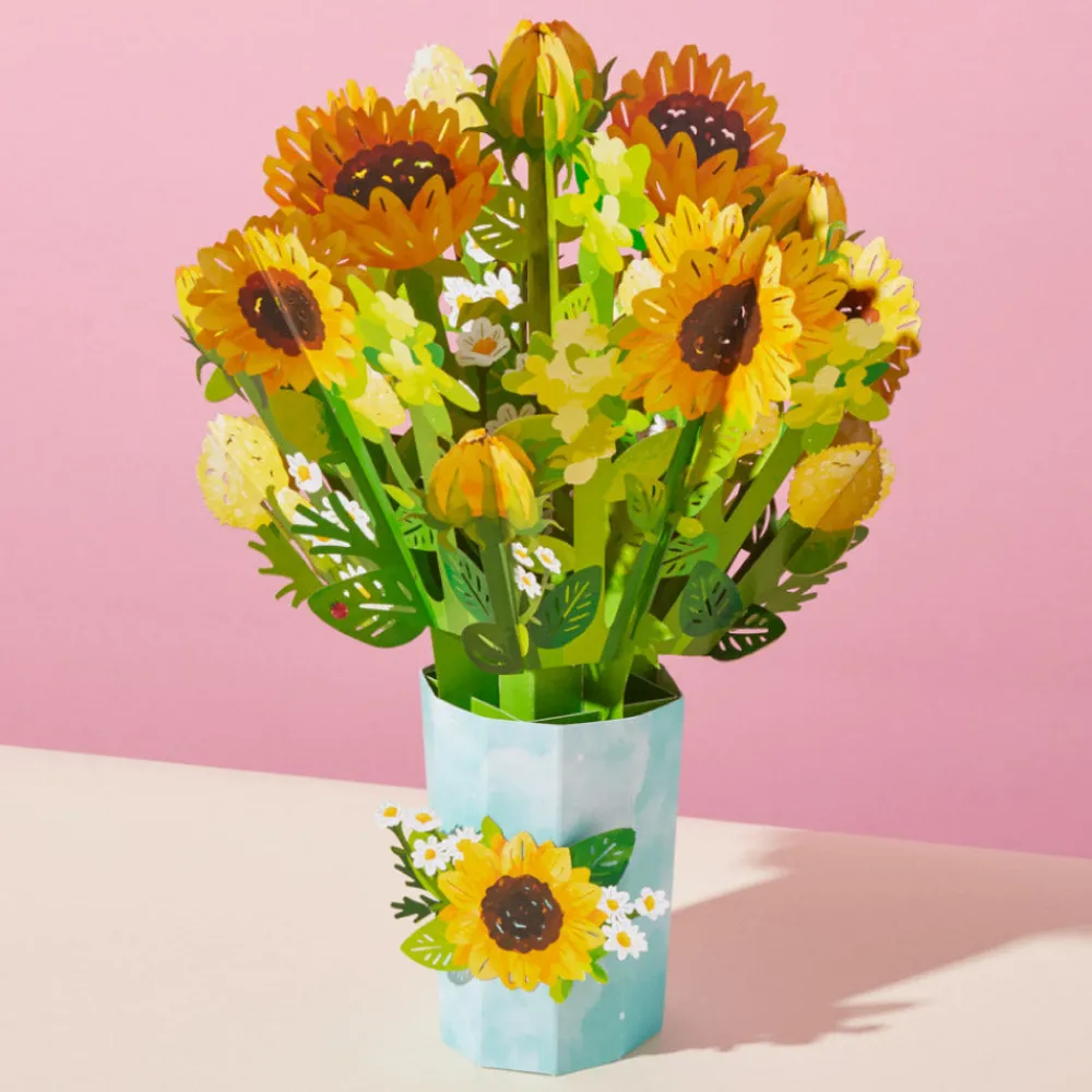 Lovepop Pop-Up Bouquets|Card & Gift Bundles|Berry Sweet Birthday Suncatcher Card & Pop-Up Bouquet Bundle