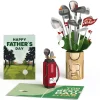 Lovepop Card & Gift Bundles|Father'S Day 6/15|Best Dad by Par Father's Day Pop-Up Card & Bouquet Bundle