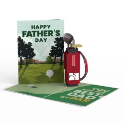 Lovepop Card & Gift Bundles|Father'S Day 6/15|Best Dad by Par Father's Day Pop-Up Card & Bouquet Bundle