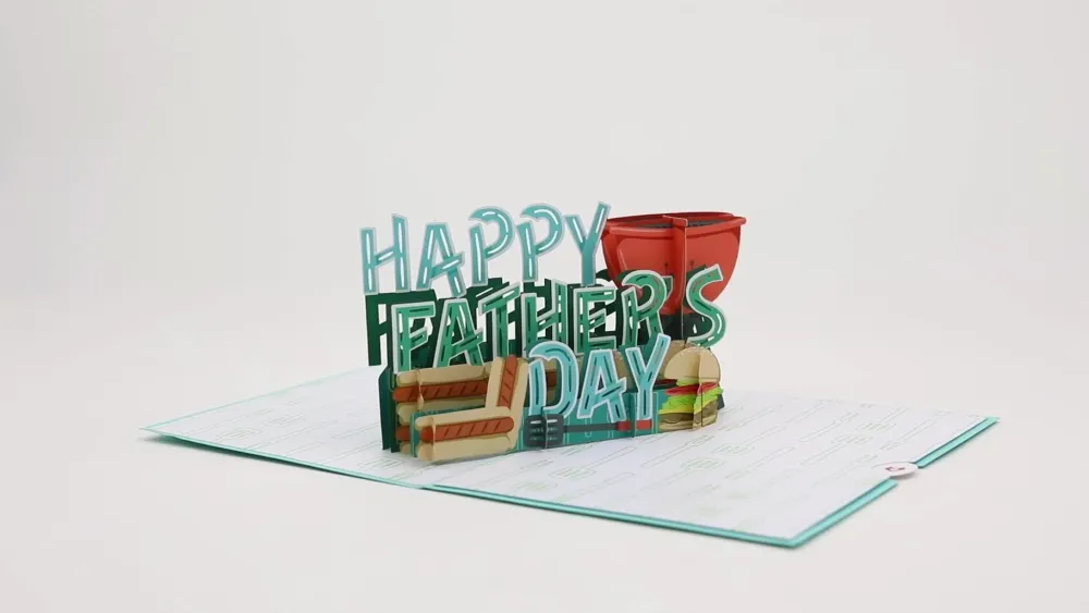 Lovepop Father'S Day 6/15|Dad|Best Flippin’ Dad Father's Day Pop-Up Card