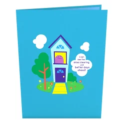 Lovepop Greeting Cards|Just Because|Better Days Ahead Rainbow Pop-Up Card