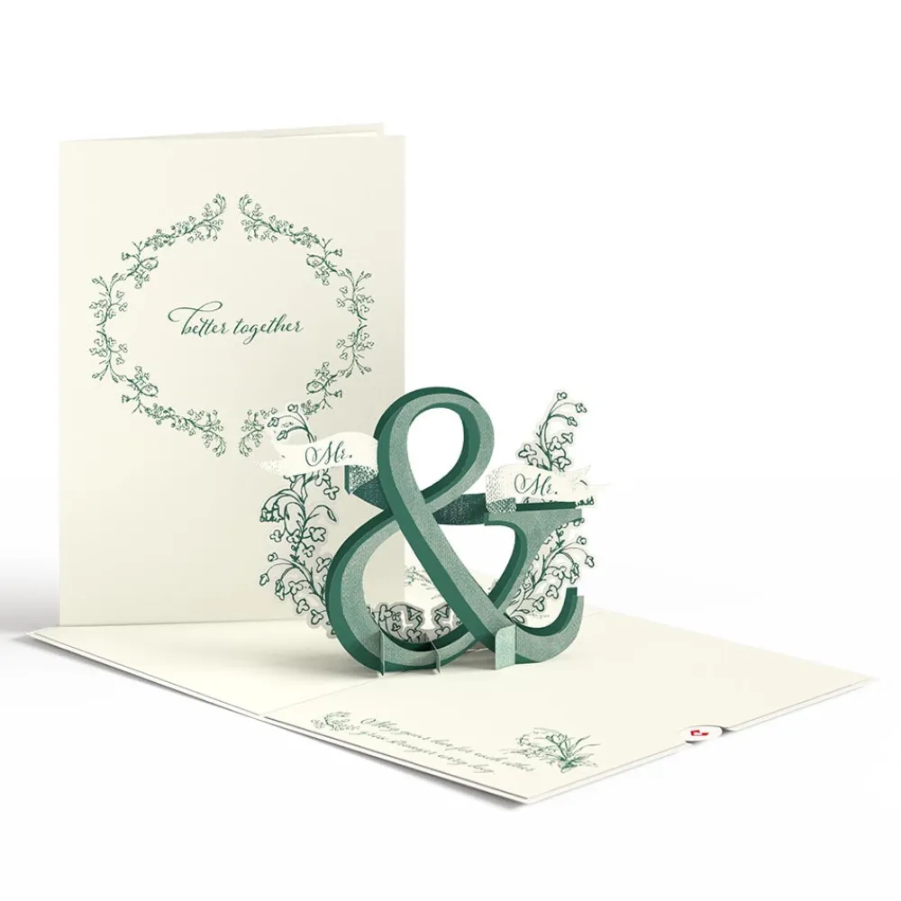 Lovepop Wedding|Lgbtq+|Better Together Mr. & Mr. Wedding Pop-Up Card