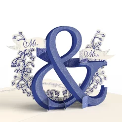Lovepop Greeting Cards|Wedding|Better Together Mr. & Mrs. Wedding Pop-Up Card