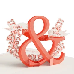 Lovepop Wedding|Lgbtq+|Better Together Mrs. & Mrs. Wedding Pop-Up Card
