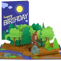 Lovepop Greeting Cards|Birthday|Bigfoot Legendary Birthday Pop-Up Card