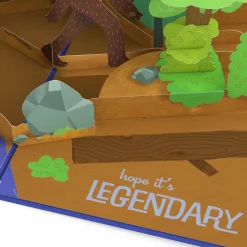 Lovepop Greeting Cards|Birthday|Bigfoot Legendary Birthday Pop-Up Card