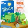 Lovepop Birthday|Him|Bigfoot Legendary Birthday Pop-Up Card and Sentiment Set
