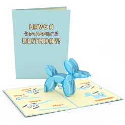 Lovepop Greeting Cards|Birthday|Birthday Balloon Animal Pop-Up Card
