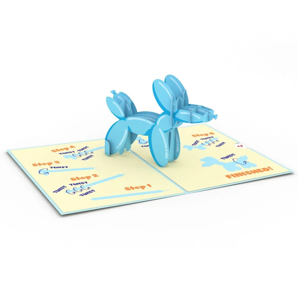 Lovepop Greeting Cards|Birthday|Birthday Balloon Animal Pop-Up Card