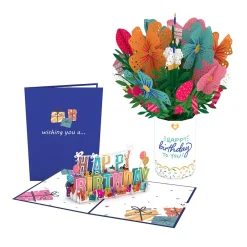 Lovepop Pop-Up Bouquets|Card & Gift Bundles|Birthday Bundle