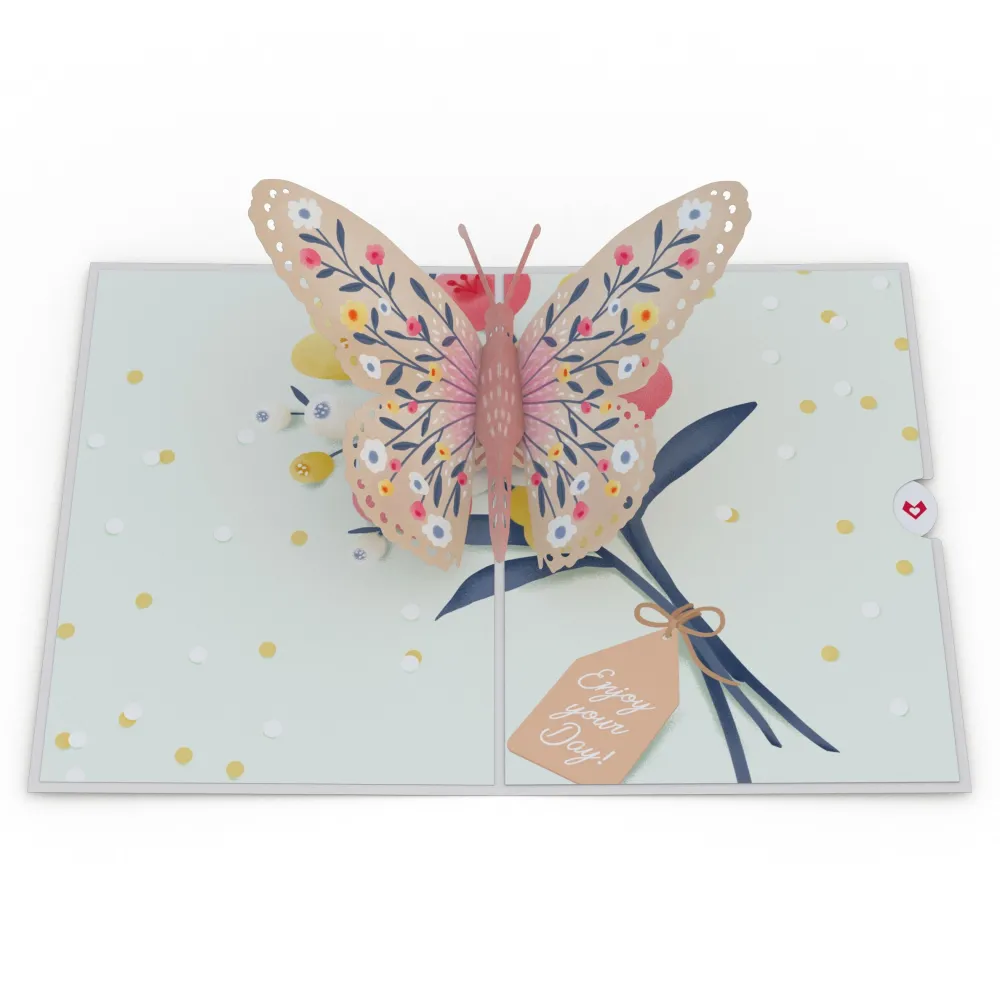 Lovepop Greeting Cards|Birthday|Birthday Butterfly Pop-Up Card